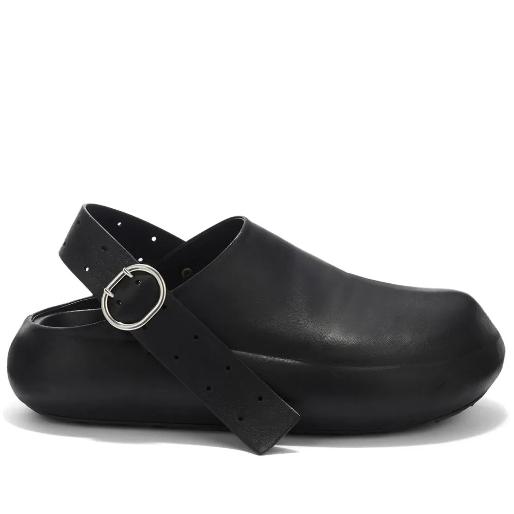 Jil Sander Sabot Leather Sandals NEW - Picture 6 of 10